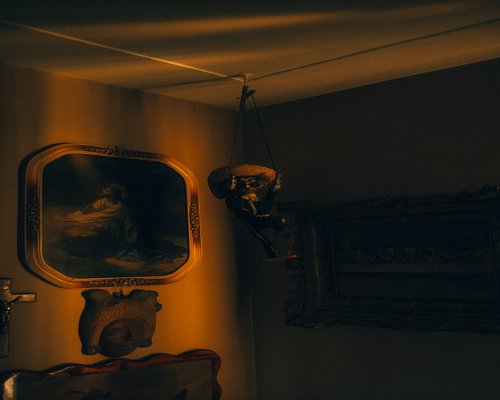 Calm evening resting in a Mexican living room